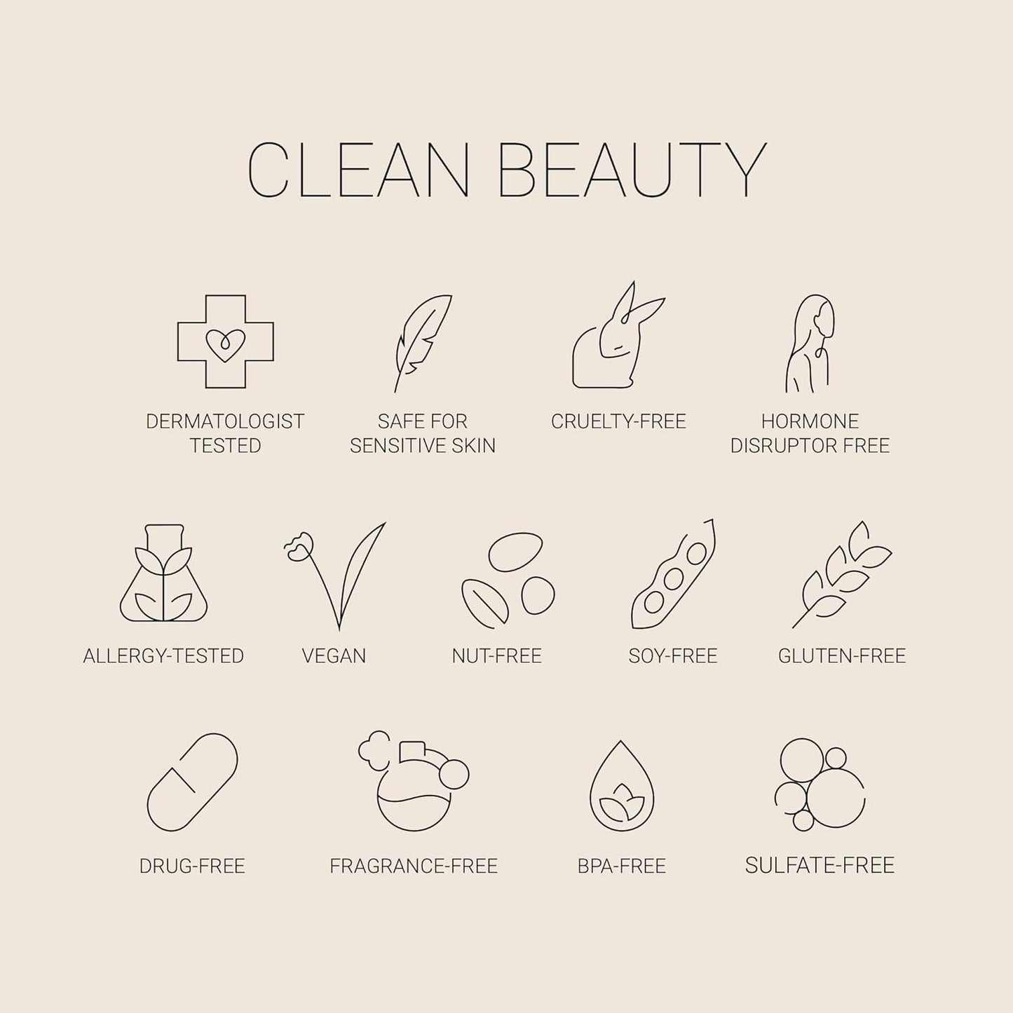 Long-Lasting Lightweight Foundation & Brush Duo | Cruelty-Free, Fragrance-Free, Buildable, Transfer-Proof Makeup (Light Medium)