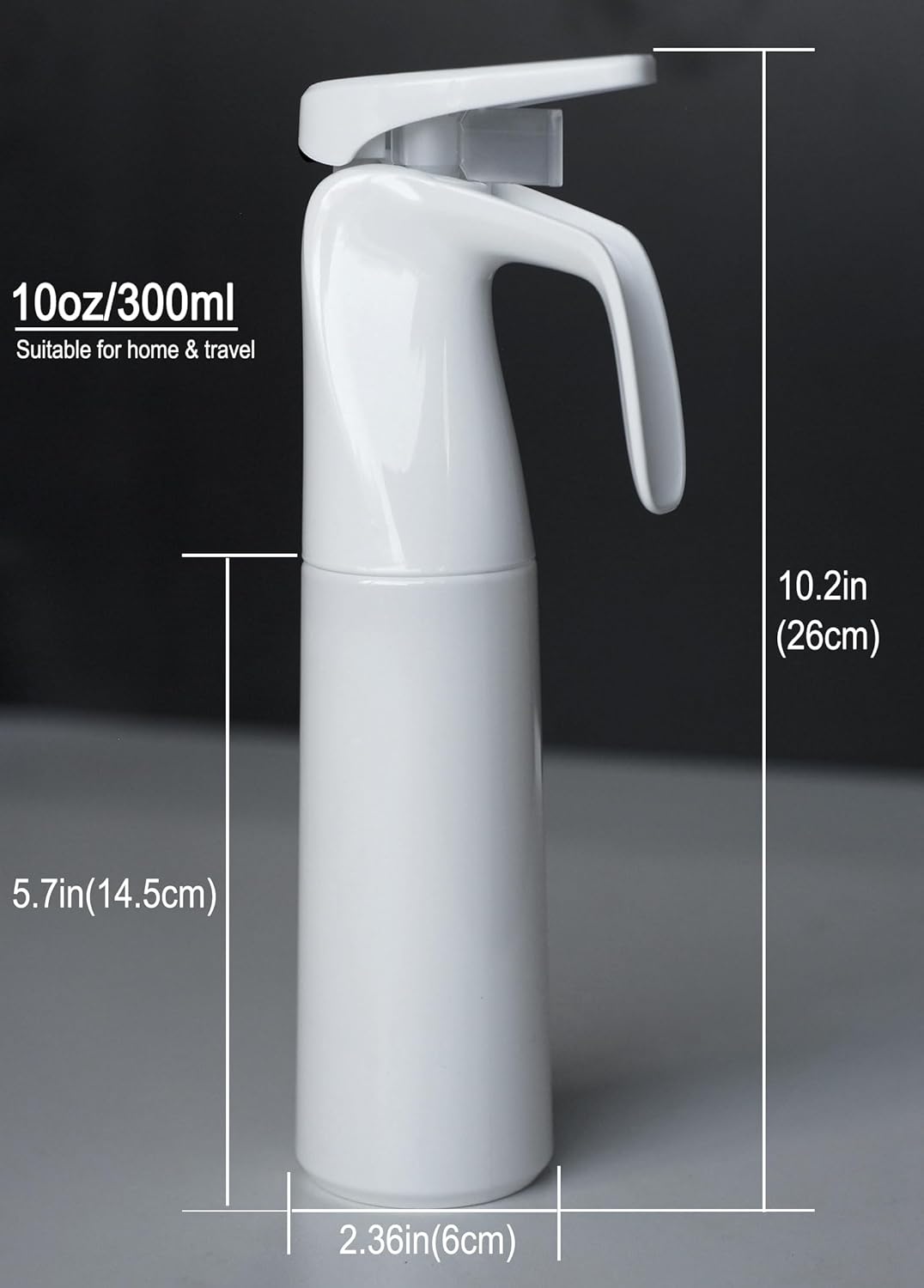 AORAKI Spray Bottle for Plants, Fine Mist Plant Sprayer Mister, Plant Mister Water Spritzer for Inside, Misting Spray Bottle for Flowers, Gardening, Cleaning, 10oz, Plastic