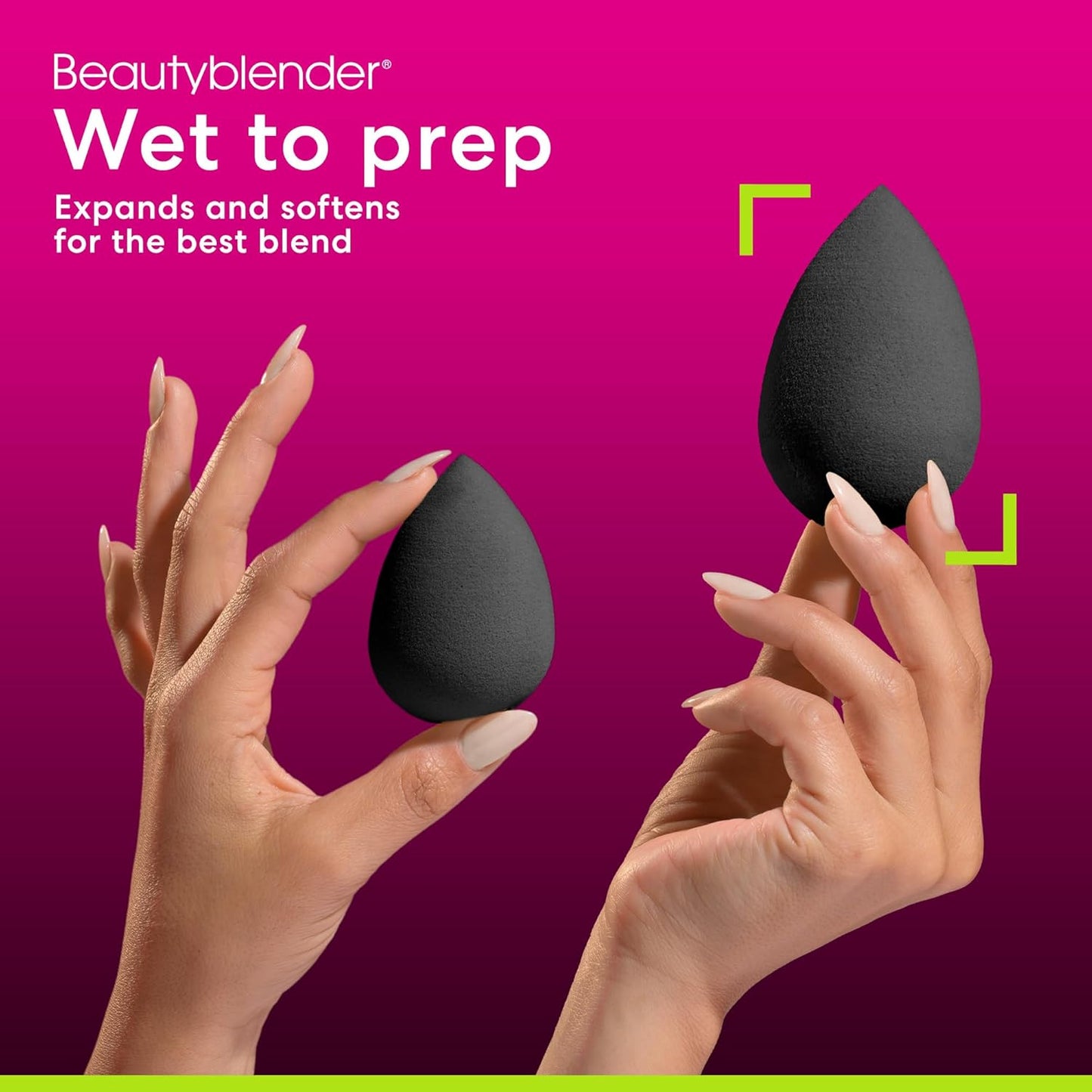 Beautyblender® | Pro Blender Makeup Sponge | Blend Liquid Foundations, Powders and Creams | Streak Free Application | Vegan, Cruelty Free | Made in USA