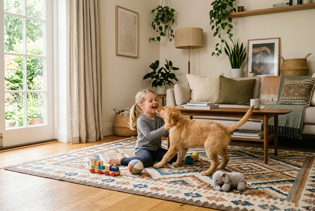 Best Rugs for Homes with Pets and Kids: A Practical Buying Guide