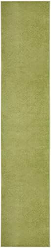 Nourison Home Nourison Essentials Green 2'2" x 20' Area Rug - Image 3