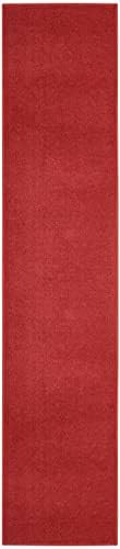 Nourison Home Essentials Brick Red 2'2" x 16' Area Rug - Image 4