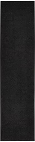 Nourison Home Nourison Essentials Black 2'2" x 12' Area Rug - Image 3