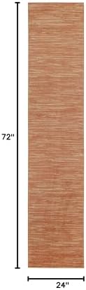 Nourison Home Nourison Essentials Rust 2' x 6' Area Rug - Image 2