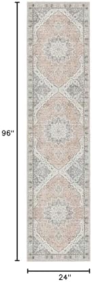 Madane Hallway Runner Rug 2x8 Washable Kitchen Rugs Non-Slip - Image 2