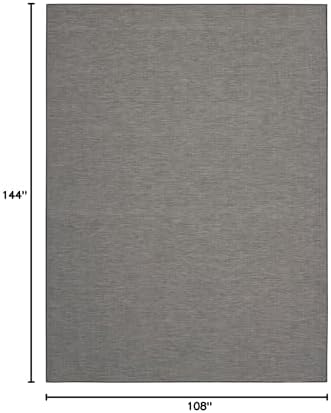 Nourison Home Positano Charcoal 9' x 12' Area Rug - Image 3
