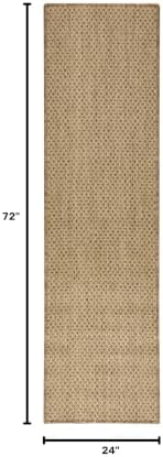 Nourison Home Courtyard Jute 2' x 6' Area Rug - Image 2