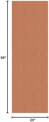 IOHOUZE Washable Runner Rug 2x8 Non Slip Rubber Backed Hallway Runner Entryway - Image 2