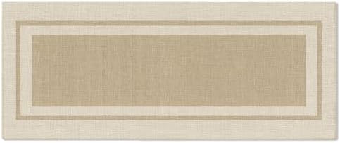 Artoid Mode Beige Absorbent Rectangle Non-Skid Doormat, Home Mats Non Slip by ArtoidMode