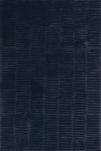 nuLOOM Kailani Blue Abstract Washable Area Rug - Image 3