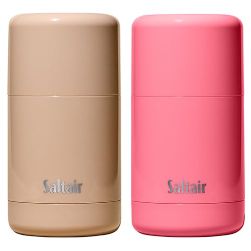 Saltair Skincare Deodorant - Aluminum-Free Deodorant for Men and Women with Long Lasting Odor Protection Zinc and BHA. Refillable Stick, Suitable for Sensitive Skin, 2 Pack Signature Scents