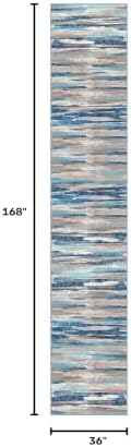 Lansny Abstract Washable Runners - Image 2