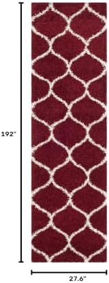 SAFAVIEH Hudson Shag Collection Runner Rug - Image 3