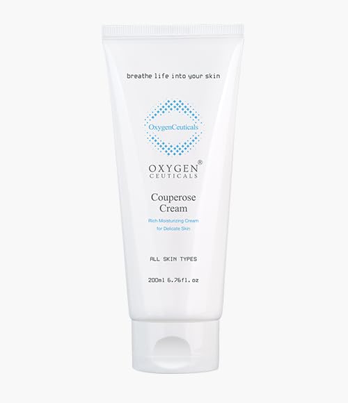 Couperose Cream – Soothing Cream with Tomato Stem Cell, Turnip Extract & Ceramide NP, Calming Redness & Strengthening Skin Barrier for Sensitive Skin 6.76 fl.oz. (200ml)