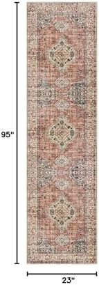 Lahome Oriental Kitchen Runner Rug Non Slip, 2x8 Runners - Image 2