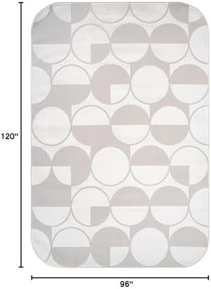Living Room Area Rug 8x10 Modern Luxury Ultra Soft Vintage Indoor Area Rugs - Image 2