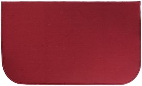 Ritz Solid Accent Rug: 18" x 30" Stain Resistant Kitchen or Living Room Floor by RITZ
