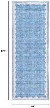 GarveeHome 2x10 Runner Rug for Hallway Washable Kitchen Rugs Non Slip Solid - Image 2