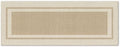 Artoid Mode Beige Absorbent Rectangle Non-Skid Doormat, Home Mats Non Slip by ArtoidMode