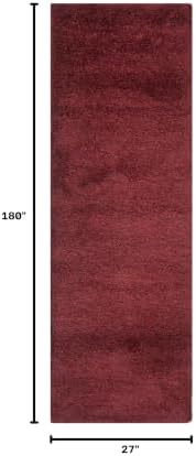 SAFAVIEH California Shag Collection Runner Rug - Image 2