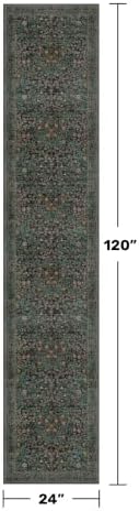Vintage Washable 2x10 Runner Rug Non Slip - Image 2