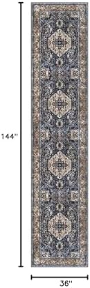 KOZYFLY Runners for Hallways 3x12 Ft Extra Long Washable Kitchen Thin Runner - Image 2
