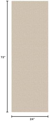EARTHALL Woven Runner Rug 2x6 Ft Washable Runners - Image 2