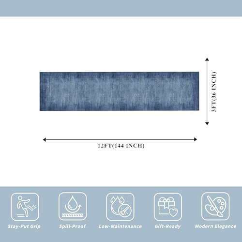 3x12 ft Non Skid Hallway Runner Rug - Image 2