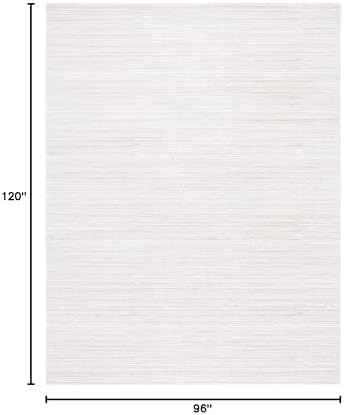 SAFAVIEH Vision Area Rug 8x10 Large, Modern Tonal Ivory VSN606J - Image 2