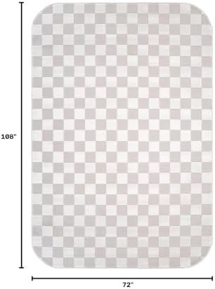 Living Room Area Rug 8x10 Modern Luxury Ultra Soft Vintage Indoor Area Rugs - Image 2