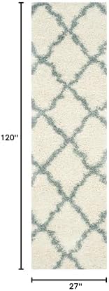 SAFAVIEH Dallas Shag Collection Runner Rug - Image 2