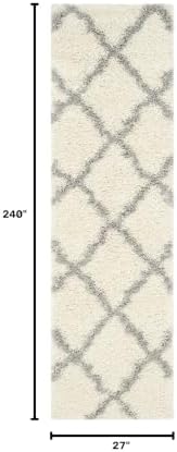 SAFAVIEH Dallas Shag Collection Runner Rug - Image 2