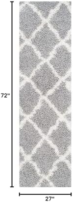 SAFAVIEH Dallas Shag Collection Runner Rug - Image 2