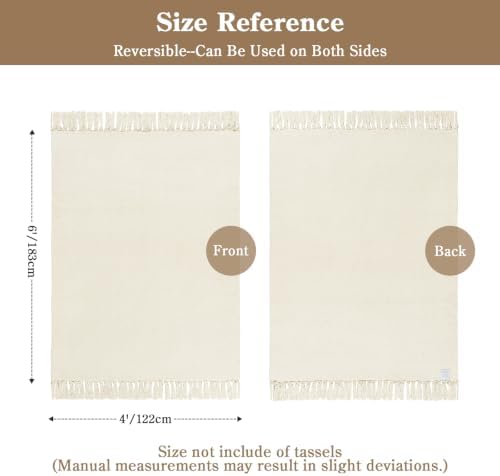 Collive 4' x 6' Bedroom Area Rug - Image 2