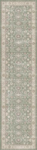 Long Runner Rug Non Slip Washable: 12 ft Runner Rug by TOPRUUG