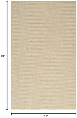 Nourison Home Courtyard Natural 3' x 5' Area Rug - Image 2