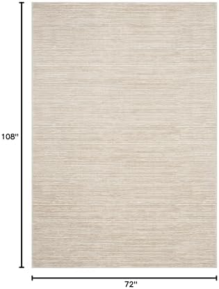SAFAVIEH Vision Area Rug 6x9, Modern Tonal Cream VSN606F - Image 2