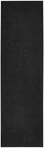 Nourison Home Nourison Essentials Black 2'2" x 7'6" Area Rug - Image 6