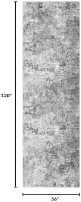 UERMEI 3x10 Washable Runner Rug - Image 2