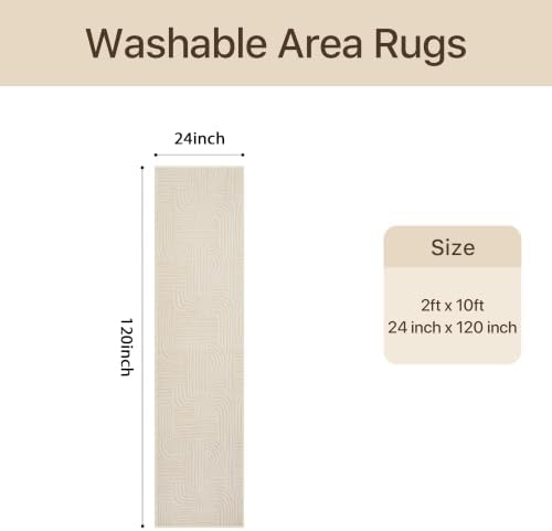 GENIMO Soft 2x10 Runner Rug Non Slip - Image 2