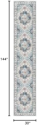 Madane Hallway Runner Rug 2'6''x12' Kitchen Runners Vintage - Image 2