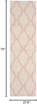SAFAVIEH Dallas Shag Collection Runner Rug - Image 2