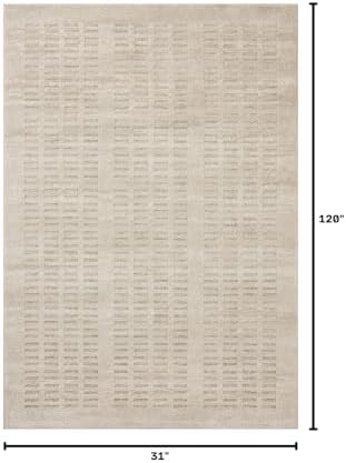 Loloi Amber Lewis Monty Collection MOT-03 Ivory/Beige 2'-7" x 10'-0" Runner Rug - Image 2