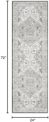 Madane Washable Runner Rug 2x6 Runners - Image 2