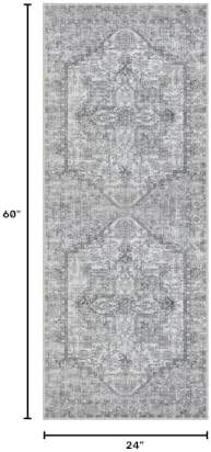 KOZYFLY Runners for Hallways 2x5 Ft Washable Kitchen Runner Rug Boho Runner Rug - Image 2