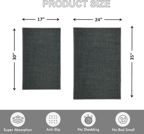 Ultra Thin Indoor Door Mat, Strong Non-Slip & Durable Entrance Mats - Image 2