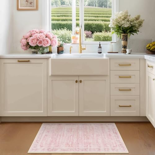 Small Pink Rug 2x3, Aesthetic Area Rug - Image 3