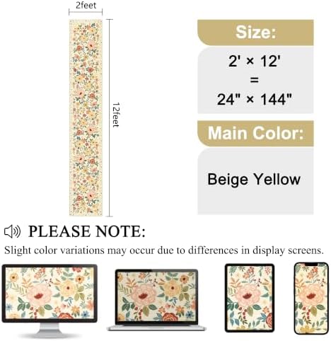 DUKINO 2x12 Washable Runner Rug, Non Slip Long Kitchen Rugs - Image 2