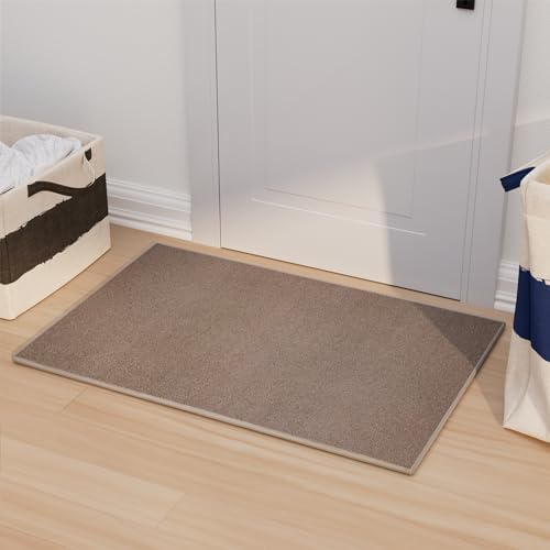 AREDO Door mat with Non Slip Rubber Backing 2 * 3 ft, Washable Soft Floor Carpet by AREDO