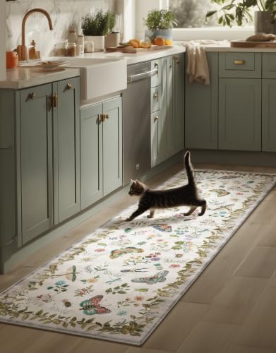 Machine Washable Kitchen Runner Rugs: 2'x6' Entryway Rug Runner Stain Resistant by palohom